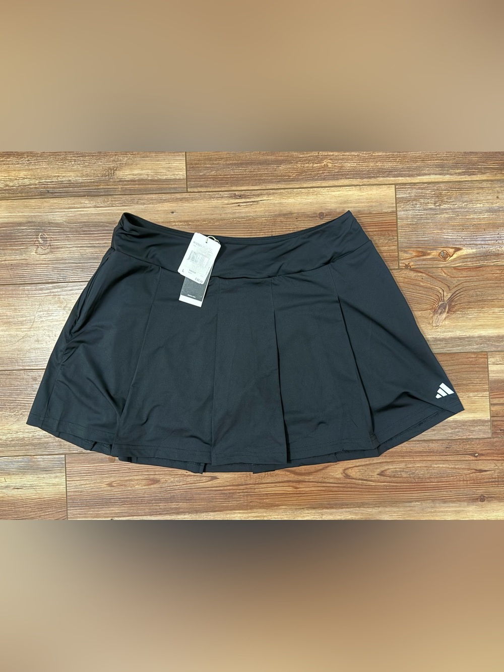 adidas Black Pleated Skort with Tags